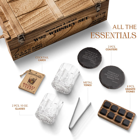Mixology & Craft cocktail cards with flavor ideas for pairing.