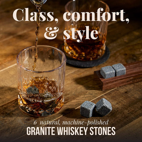 Mixology & Craft freezer-ready stones keep drinks cool without dilution.