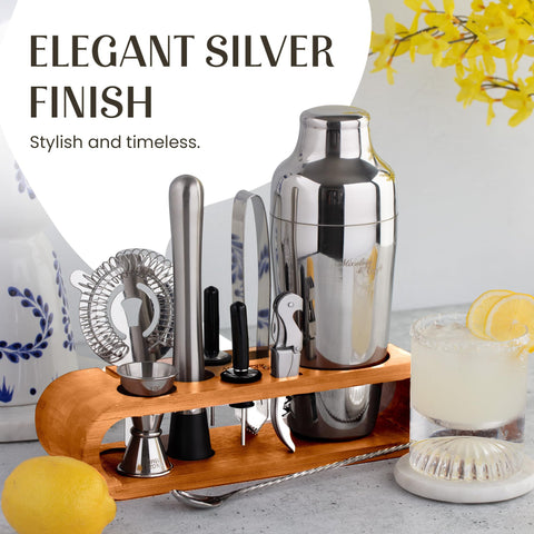 Mixology & Craft Hawthorne strainer keeps ice and pulp out of pours