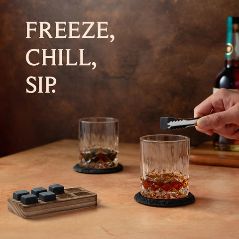 Mixology & Craft tongs for clean, hands-free serving.