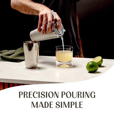 Mixology & Craft Precision pouring helps with accurate counts.