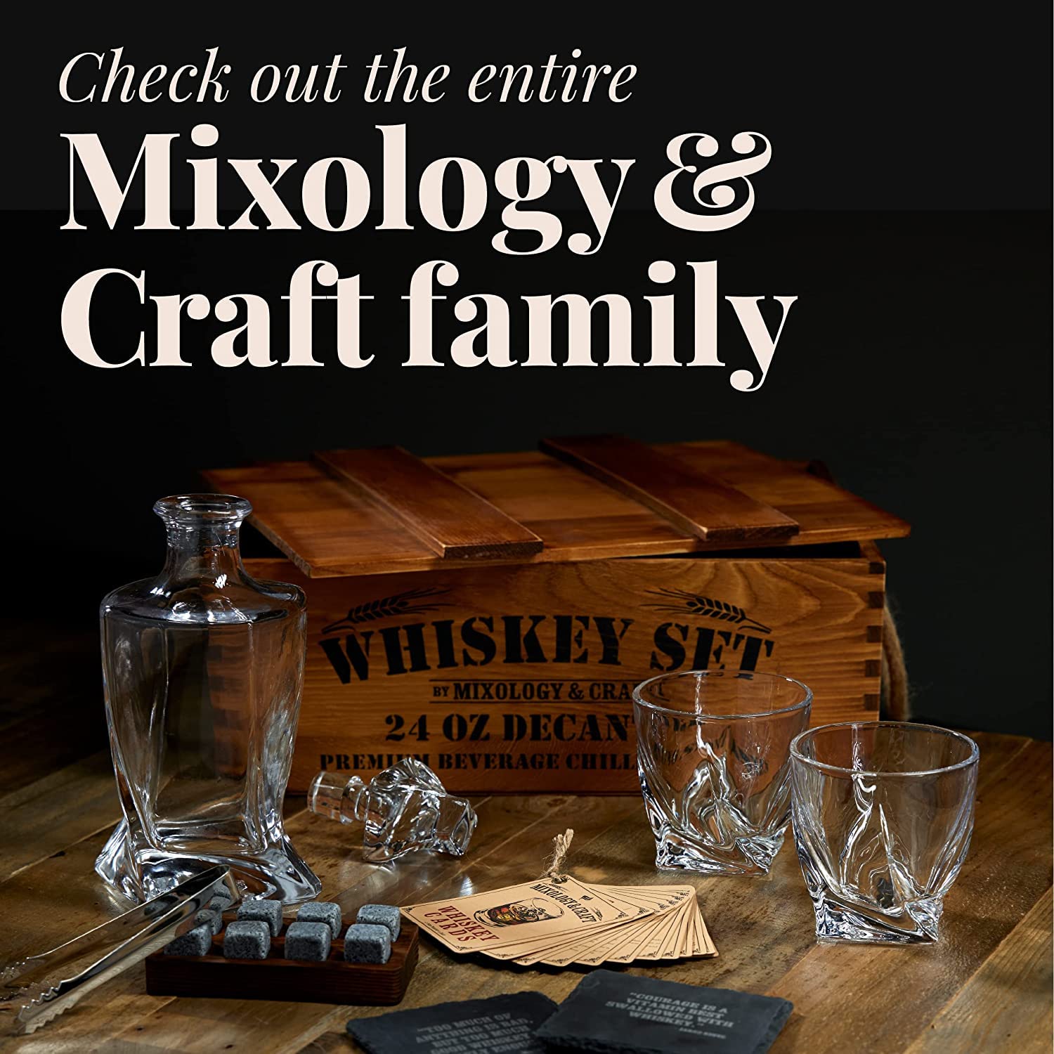 Mixology & Craft chill without diluting enhances flavor experience.