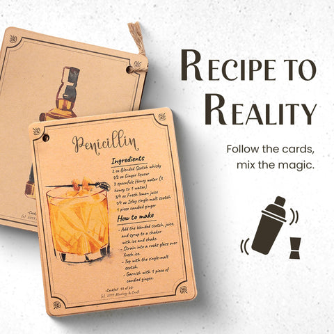 Mixology & Craft Gift-ready packaging tube for gifting and storage.
