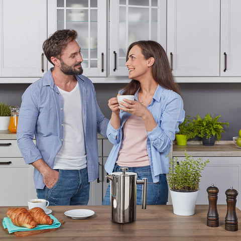 27 oz capacity in Mixpresso French press for multiple servings
