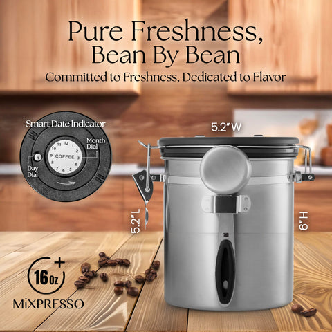Mixpresso CO2 valve design helps maintain freshness