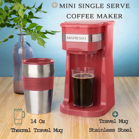 Mixpresso compact coffee maker design fits small spaces at home.