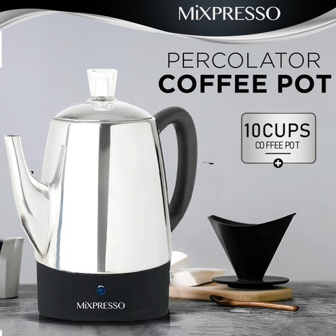 Mixpresso compact 11-inch height fits counters and breakrooms for convenient brewing.