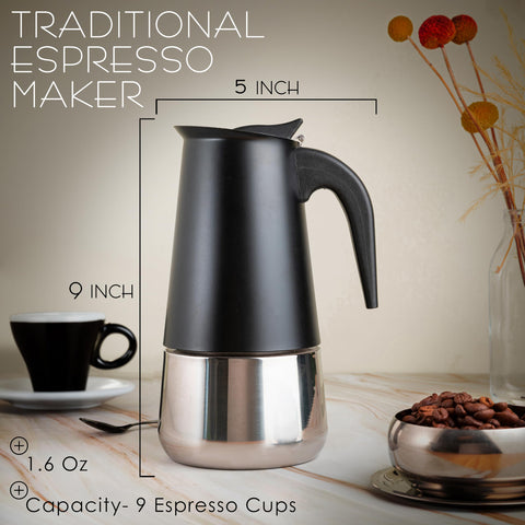 Mixpresso demitasse output for authentic Italian-style coffee