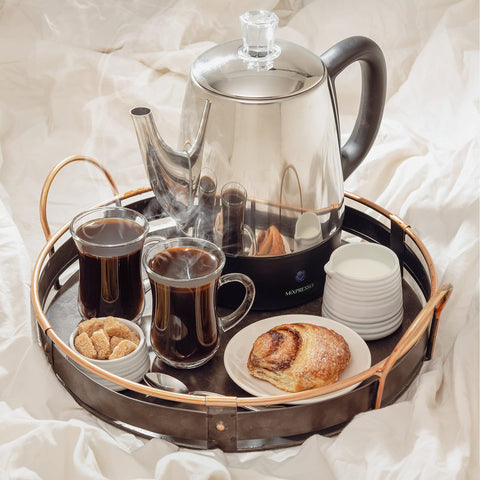 Gift-ready packaging for Mixpresso percolator suitable for gifting