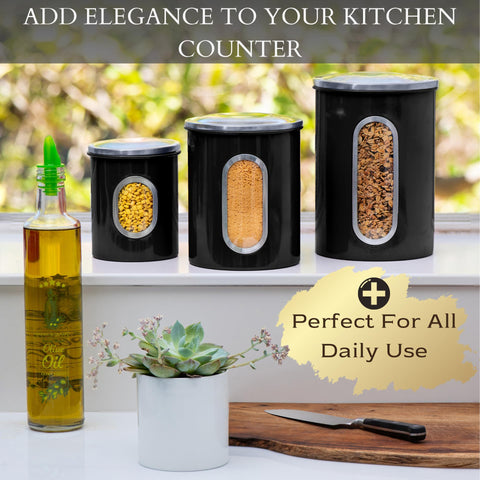 Mixpresso medium 21 oz canister ideal for cereals or snacks with clear visibility.