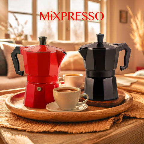 Ideal for camping trips and quick espresso at dawn