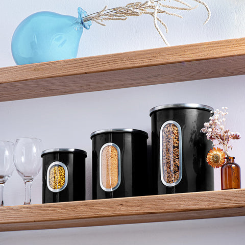 Mixpresso small 12 oz canister perfect for sugar or tea leaves.