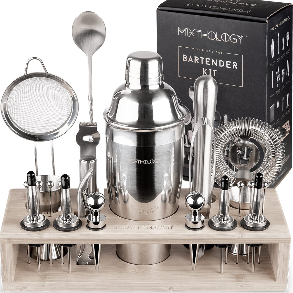 Mixthology 750ml shaker for professional-grade cocktail mixing at home