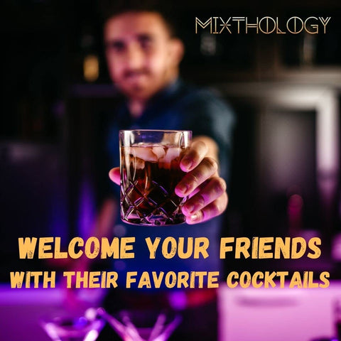 Mixthology double-jigger for precise measurements and balanced recipes