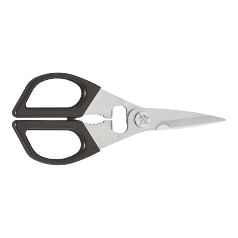 Miyabi Kitchen Shears with micro-serrated blades for precise herb cutting