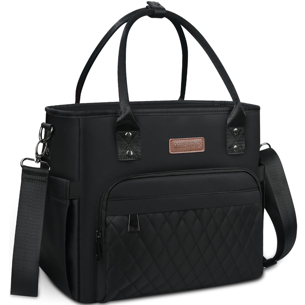 MIYCOO lunch bag with large capacity for meals, drinks, and essentials on the go