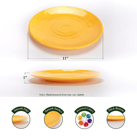 MIYOPESI stackable plates save space at home and while traveling.