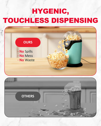 Miyugame popcorn maker ready for movie night and casual snacking