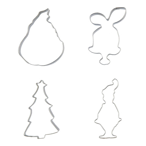 MJC Grinch face cookie cutter creates playful Grinch cookies for parties
