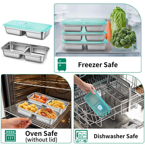 MJDYTYT reusable snack container pack reduces plastic waste