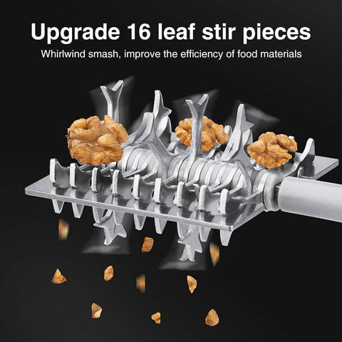 MJFUNTXY bottom container catches crushed nuts for neat storage