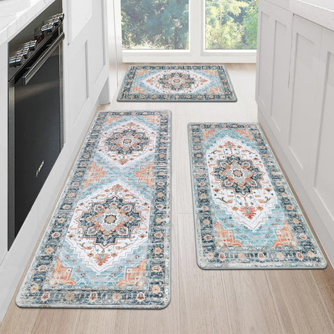 MJIAHOMDEC cushioned kitchen mat 17x28 for comfortable standing in the kitchen