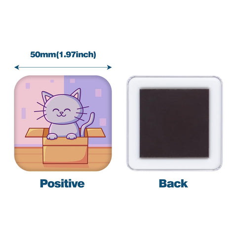 MK.Bear square button kit soft magnet offers strong hold without damage