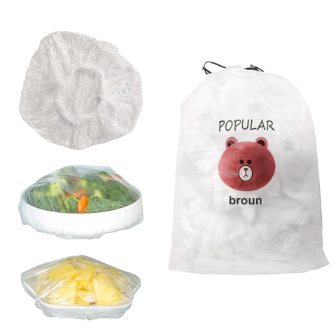 MKHS fresh keeping bags elastic bowl covers for airtight bowls