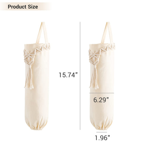 Mkono camper grocery organizer ivory portable and versatile for trips