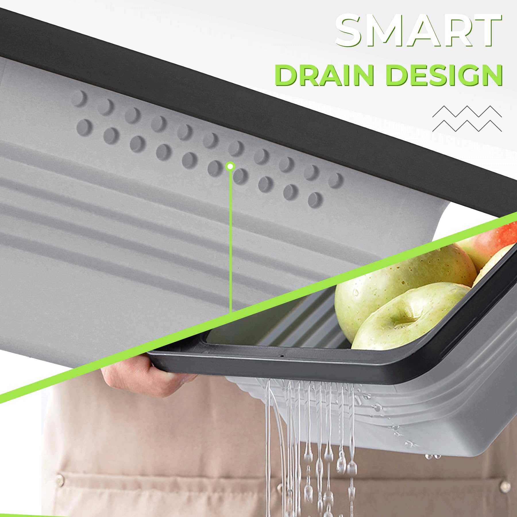 MKOSAB cutting board with paring knife for precise outdoor prep.