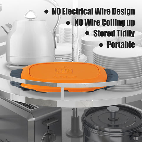MKYSAIL detachable lid and plate design simplifies storage and washing.