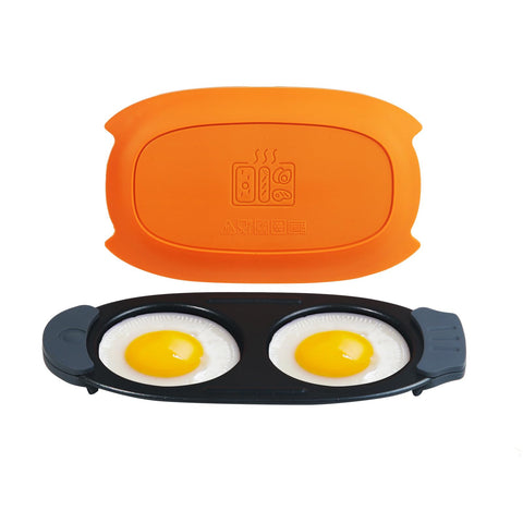 MKYSAIL quick-heat egg cooker shown for rapid breakfast prep and even heating.