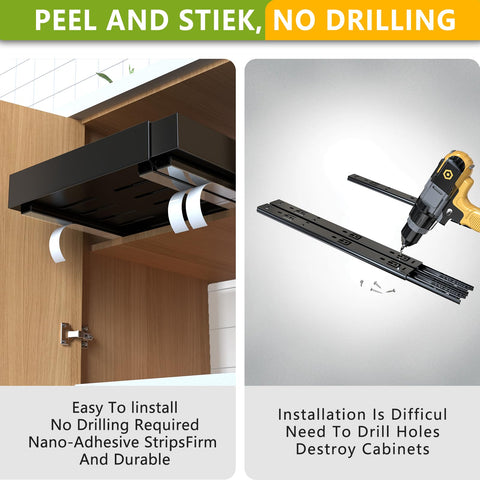 Mlinavn nano glue solution for framed cabinets ensures secure mounting.