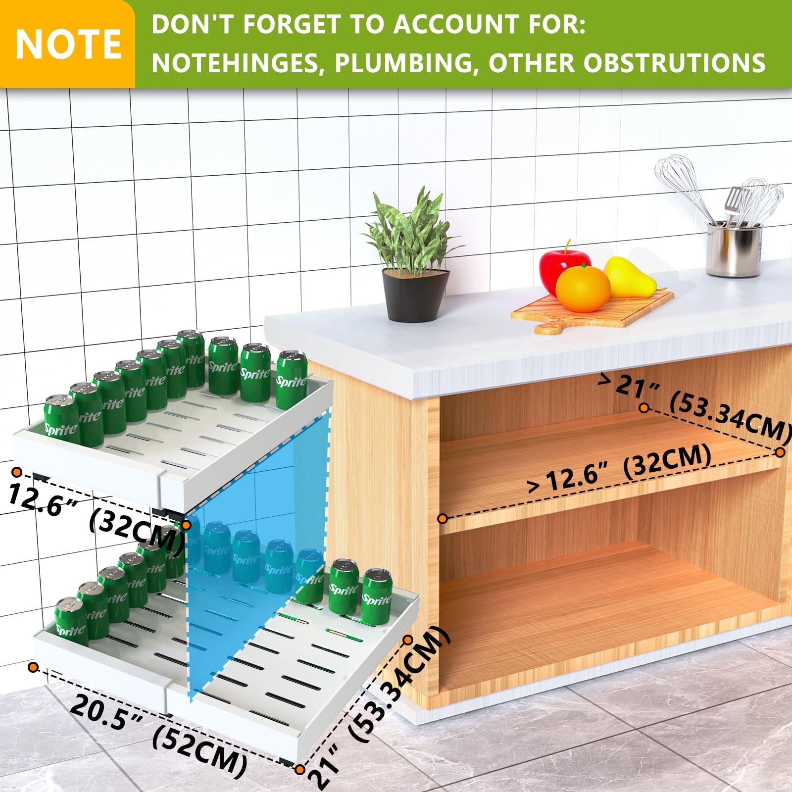 Mlinavn pantry storage solution keeps pots, pans, and spices organized