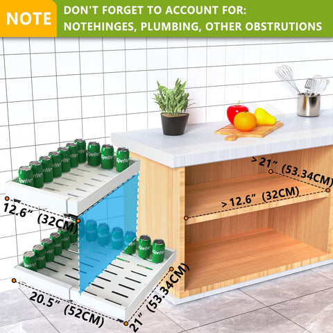 Mlinavn pantry storage solution keeps pots, pans, and spices organized