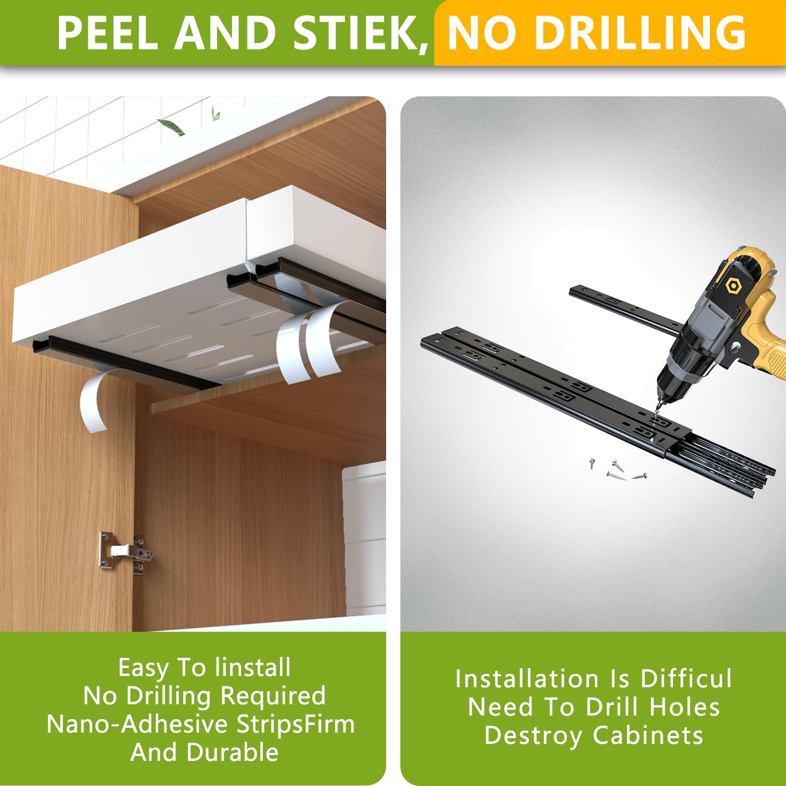 Mlinavn upgraded three-rail damping guide enabling smooth, quiet sliding