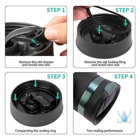 MLKSI Contigo Snapseal Bryon compatibility ensures a secure fit.
