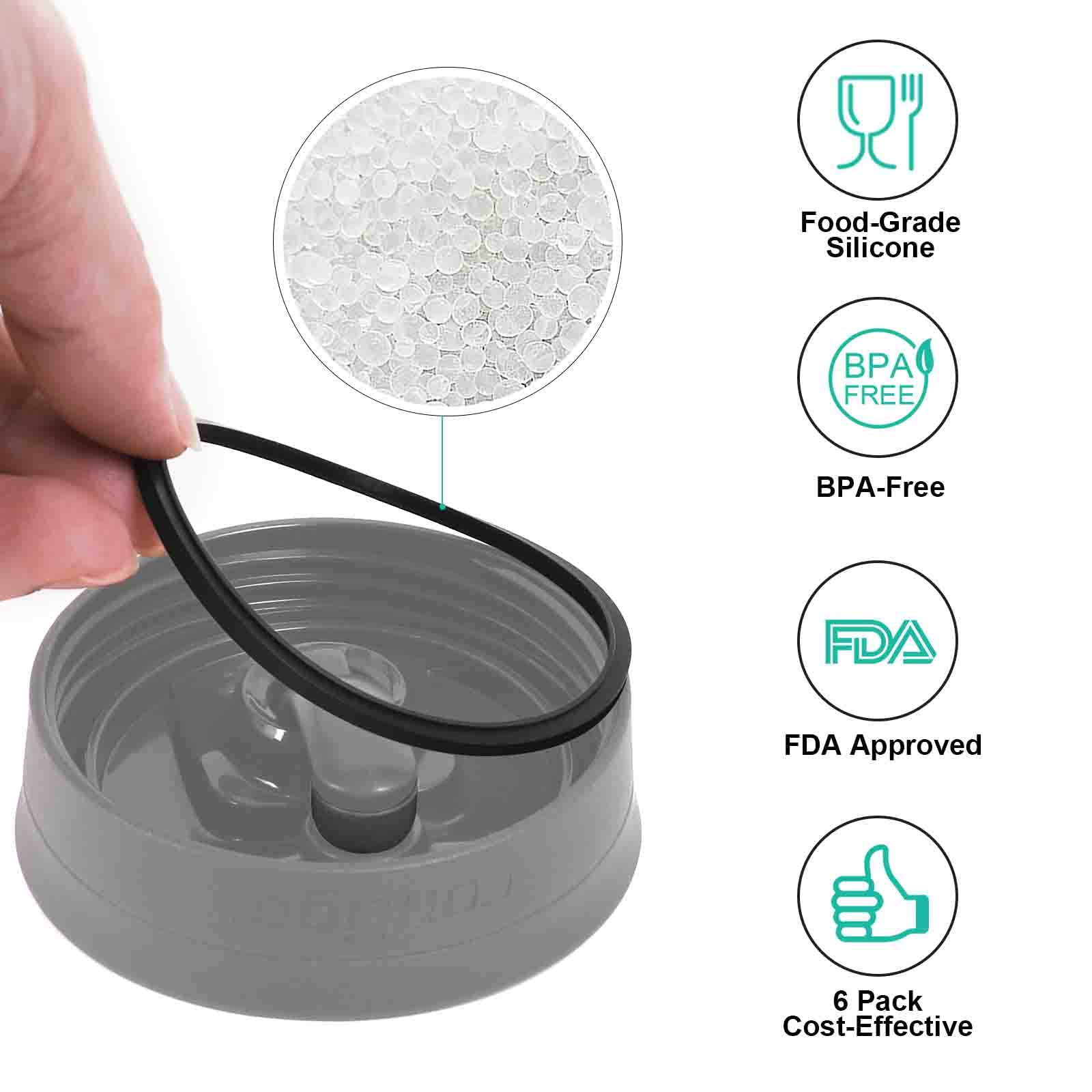 MLKSI seal replacement for Bryon 20oz ensures secure sealing and long-lasting durability.