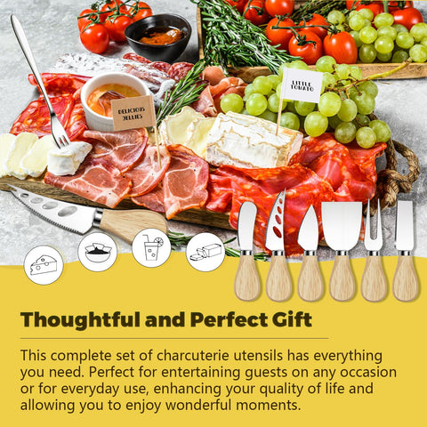 Mlurcu charcuterie-toothpick-flags toothpick flags label cheese and appetizers.