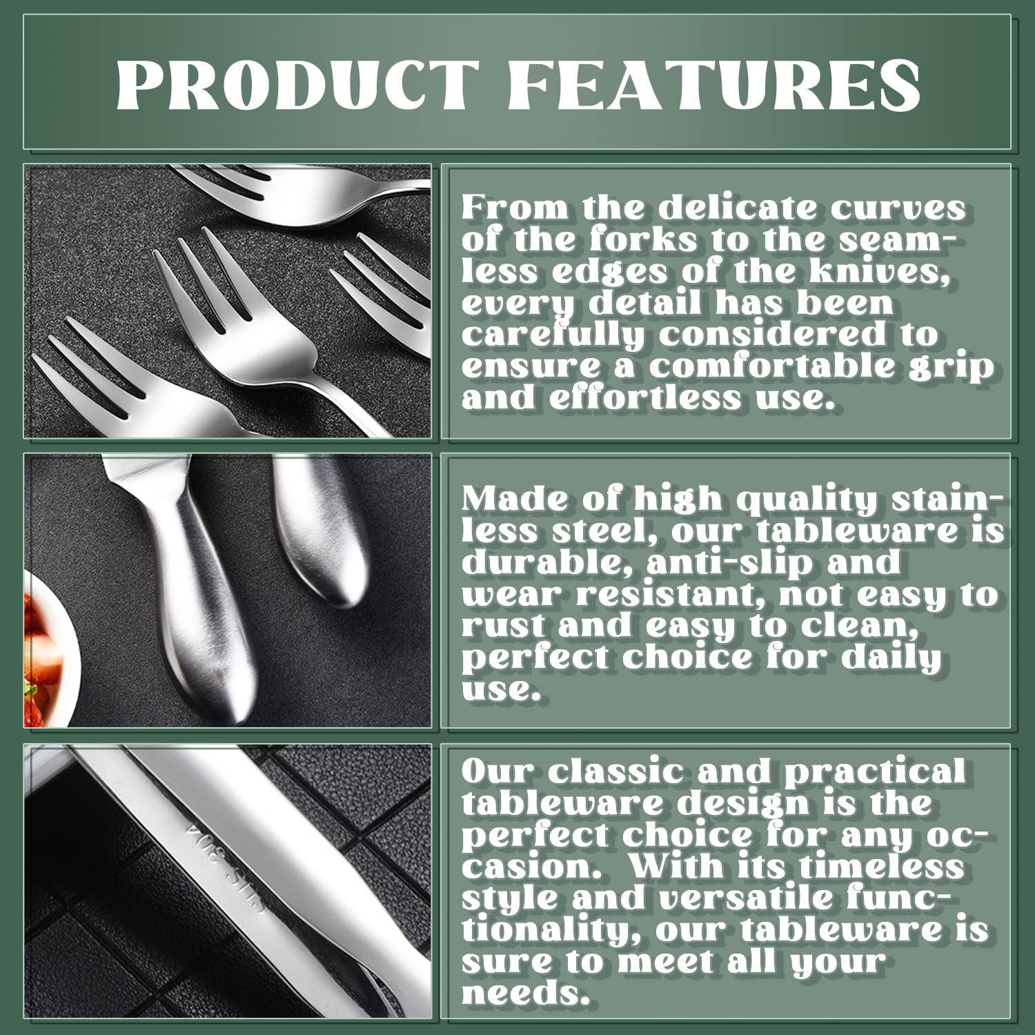 Mlurcu coarse handle detail emphasizing secure grip during serving