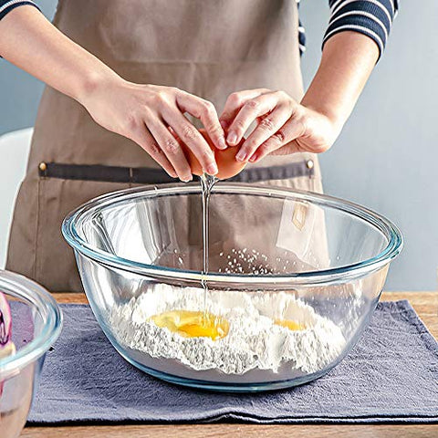 M MCIRCO 4.8 qt bowls assembled for family-size prep and serving