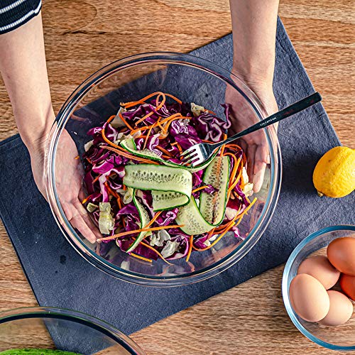 M MCIRCO 4.8 qt bowl with lid for easy transport of meals