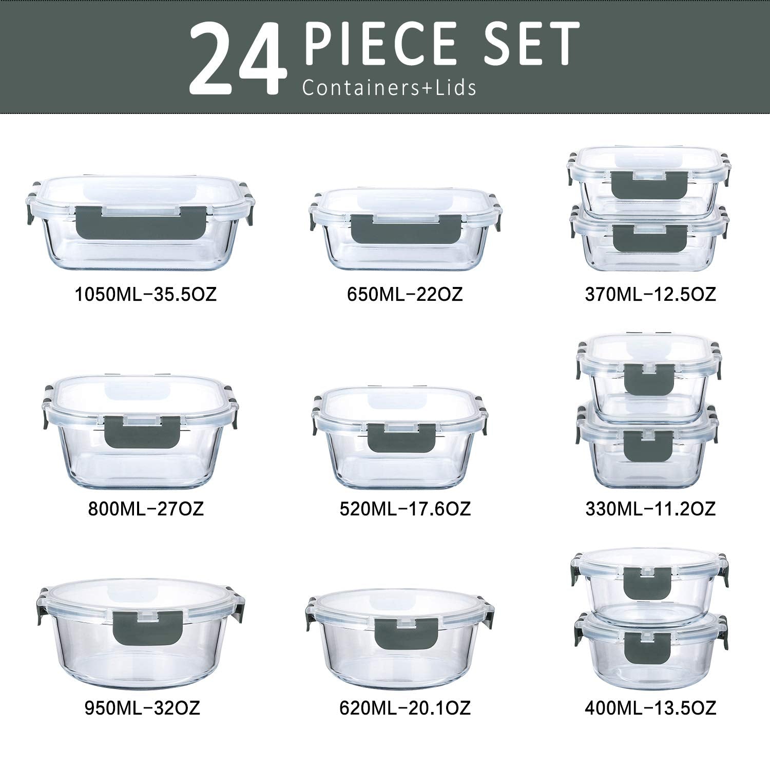 M MCIRCO snap-lock lids close securely to prevent leaks.