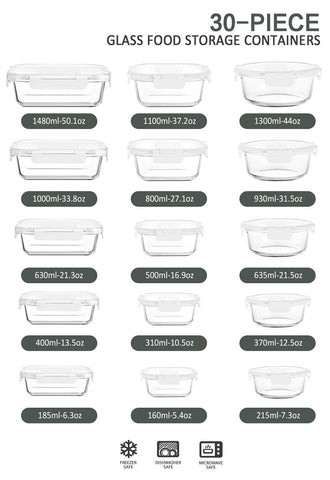 Close-up of upgraded snap-lock lids with airtight seal.