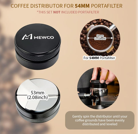 M MEWCO tamping brush cleans grinder components efficiently after use.