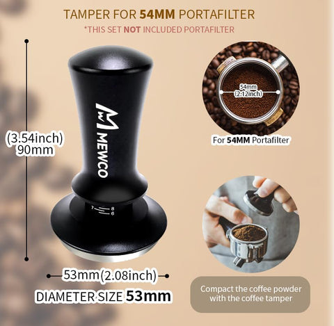 M MEWCO dosing funnel reduces spillage while dosing grounds.
