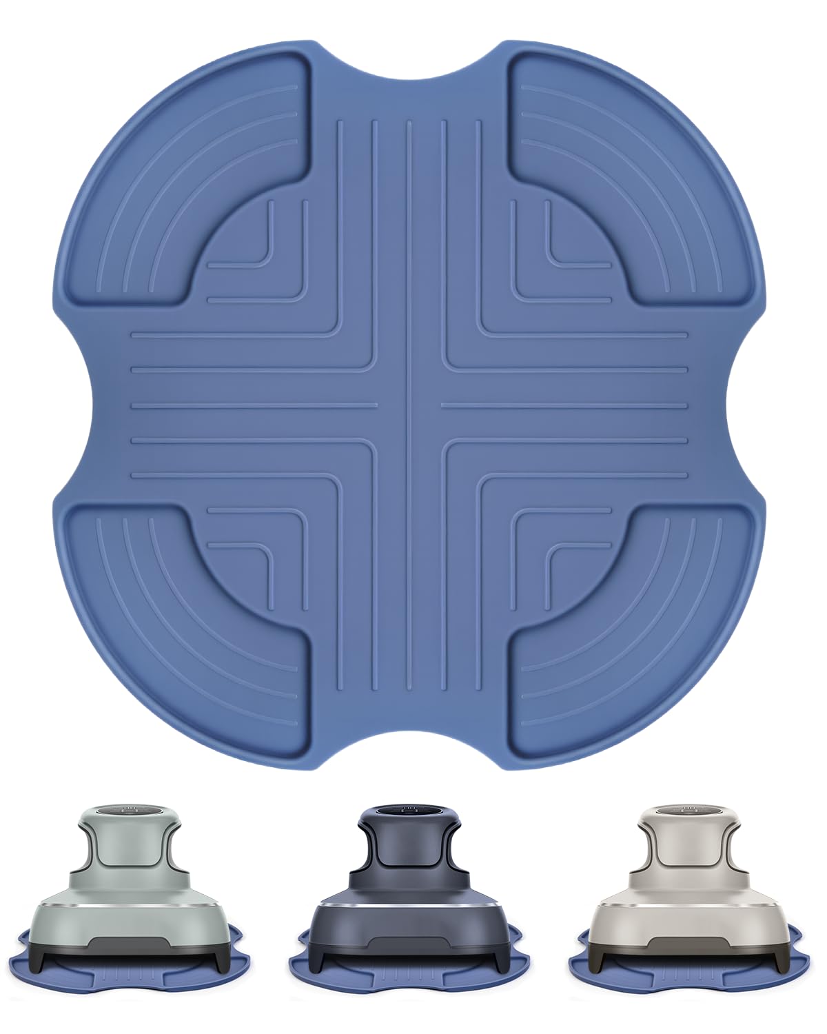 MMH silicone mat under Ninja Crispi air fryer protects countertops from heat