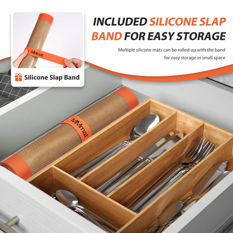 MMM MAT mats cover half, quarter, round and square shapes for versatile baking.