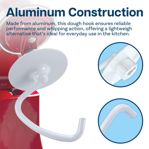 MMOBIEL 6-Wire Whip for KitchenAid, creates light, airy batters.