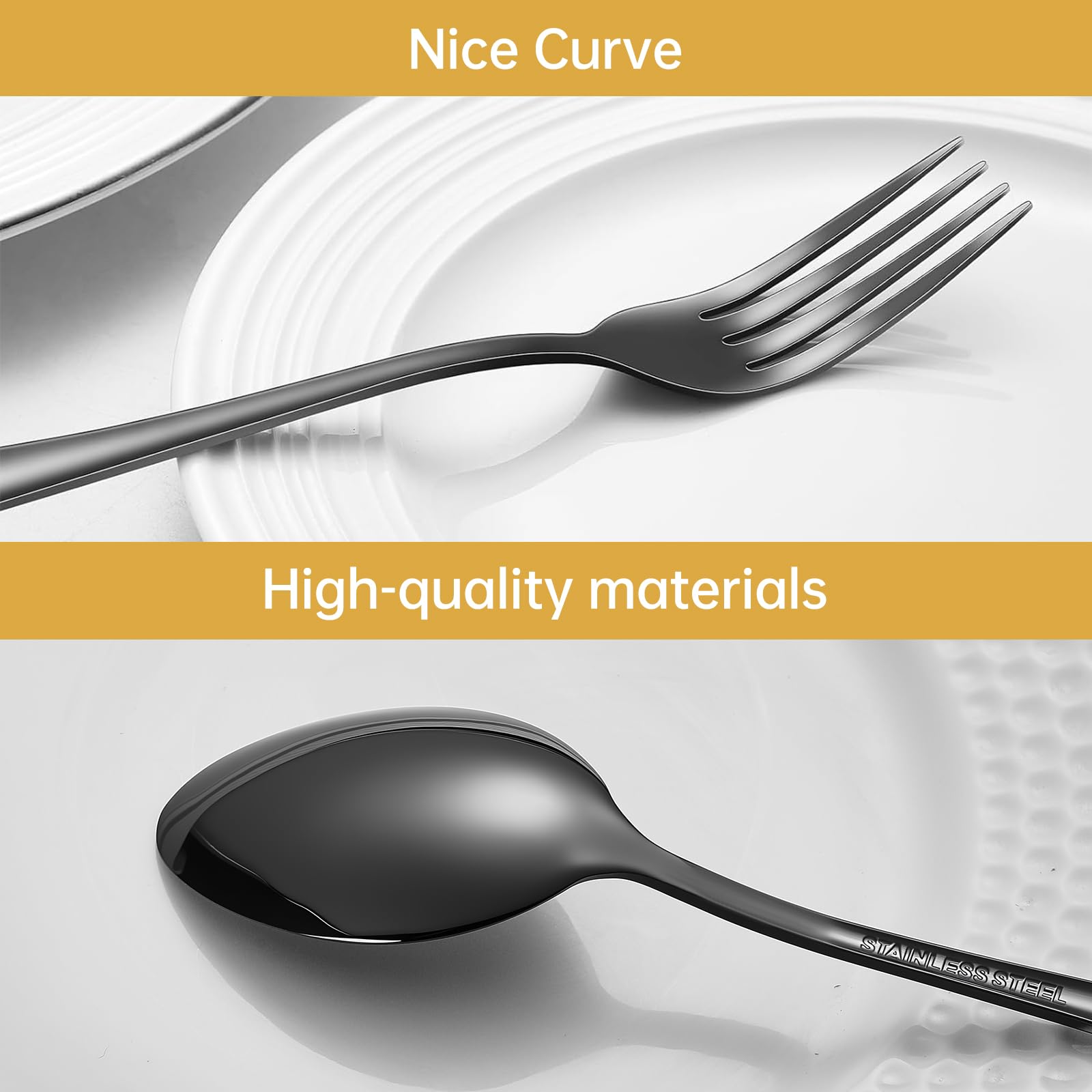 Stainless steel with durable black coating by MNLWSP